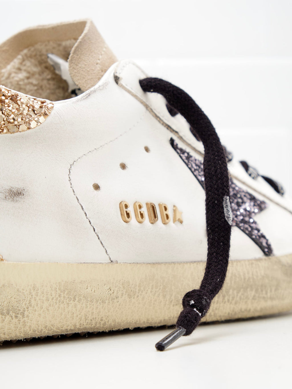 Sneaker Super Star Woman white grey black "ULTIMI PEZZI"