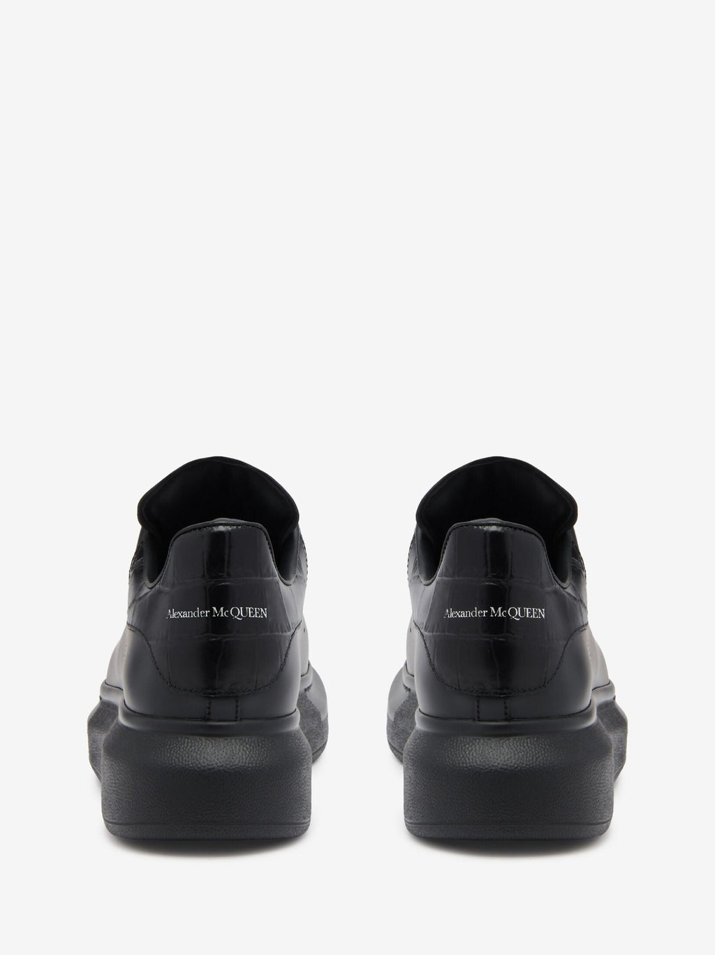 Sneaker Oversize in nero Coccodrillo