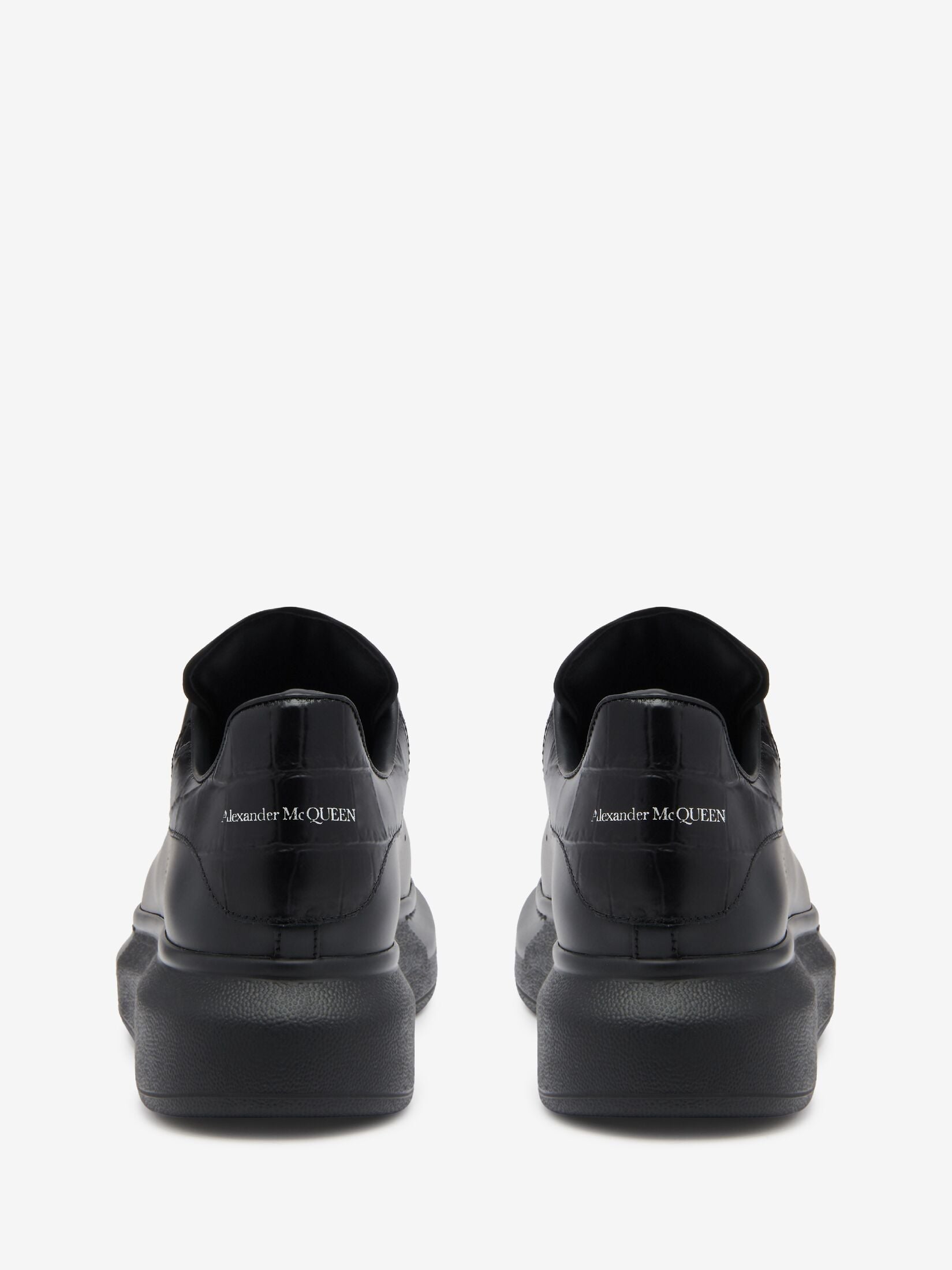 Sneaker Oversize in nero Coccodrillo