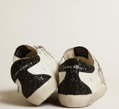 Golden Goose Super Star Leather Sneakers Gold