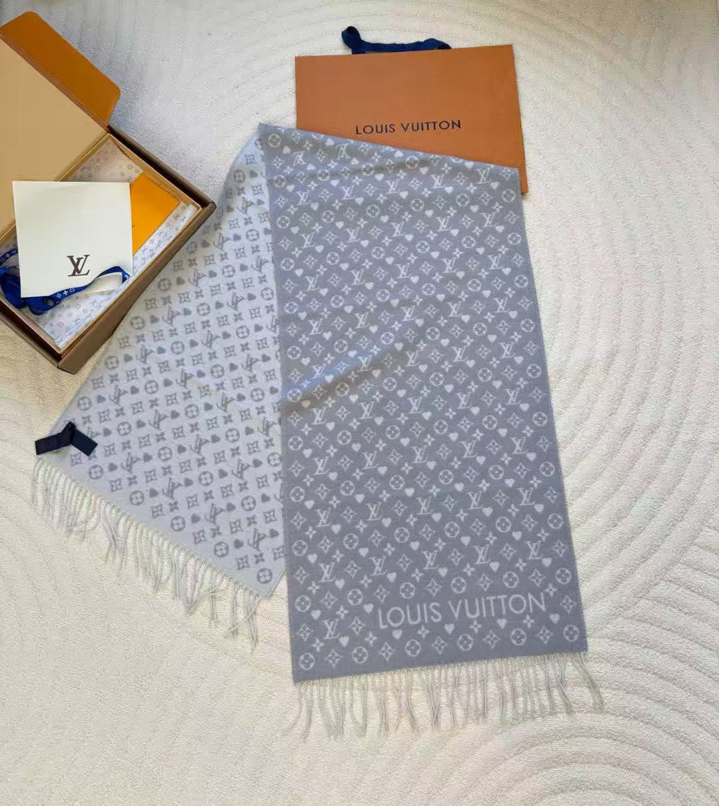 LV SCIARPA GRIGIO