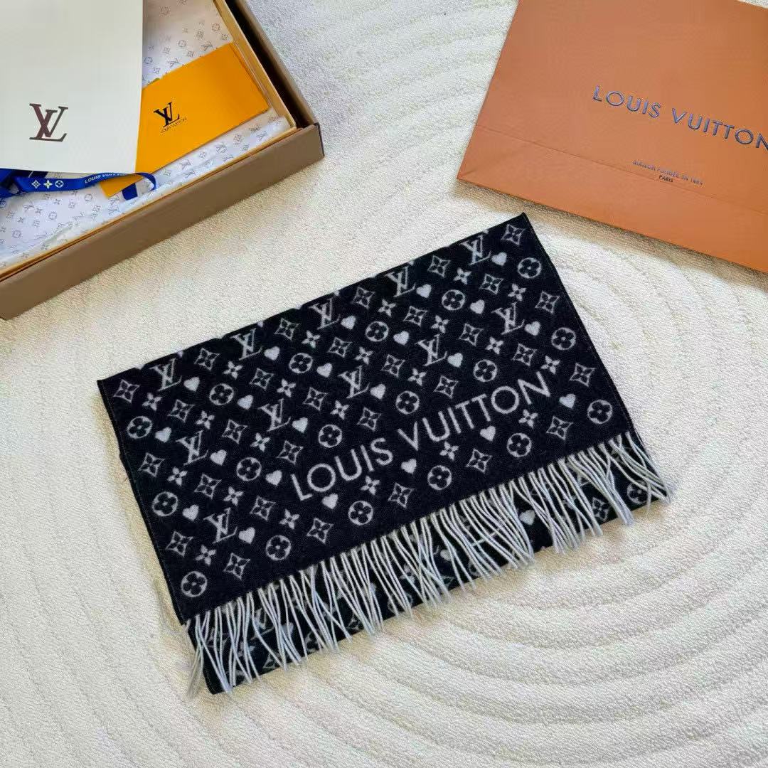 LV SCIARPA NERO