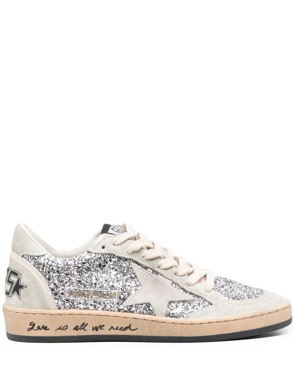 Golden Goose Ball Star Leather Sneakers