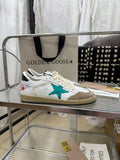Golden Goose Ball Star Leather Sneakers