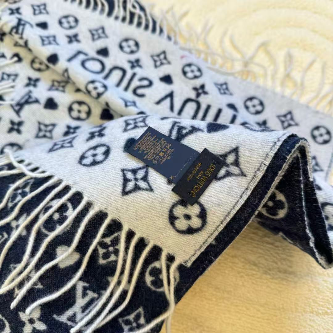 LV SCIARPA BLUE