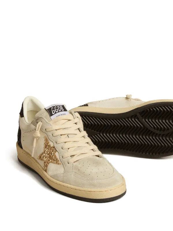 Golden Goose Ball Star Leather Sneakers